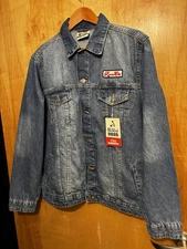 Ltd Denim Jean Jacket Singer Chris Daughtry Big Slick Celebrity Weekend 2025