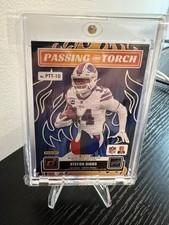 Andre Reed Stefon Diggs 2023 Passing The Torch 4 Color Patch /49 SSP Bills WR
