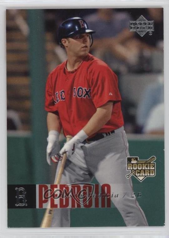 2006 Upper Deck Dustin Pedroia #1027 0ps6