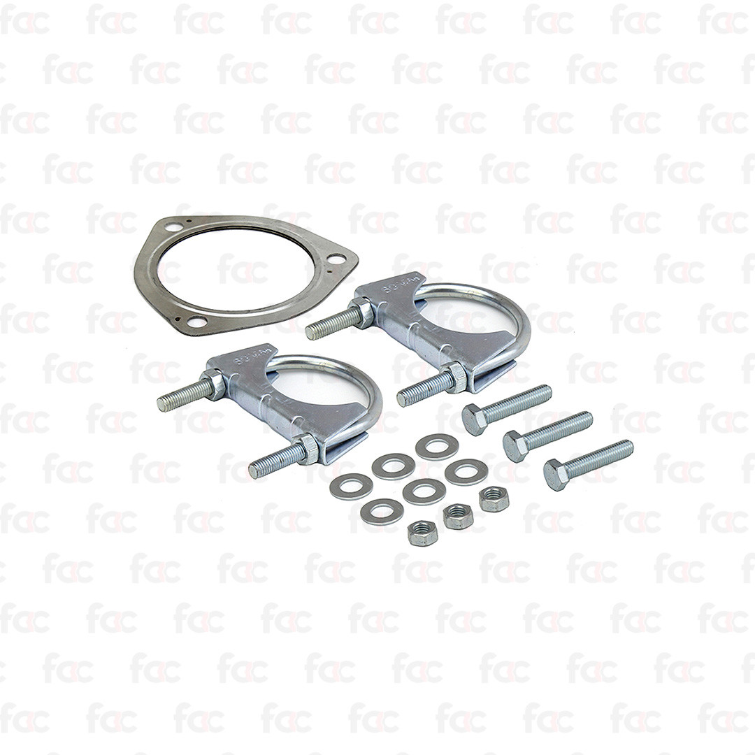 Homologated Petrol Catalytic Converter Fitting Kit For VW Golf 2.0 00-01 Euro 2