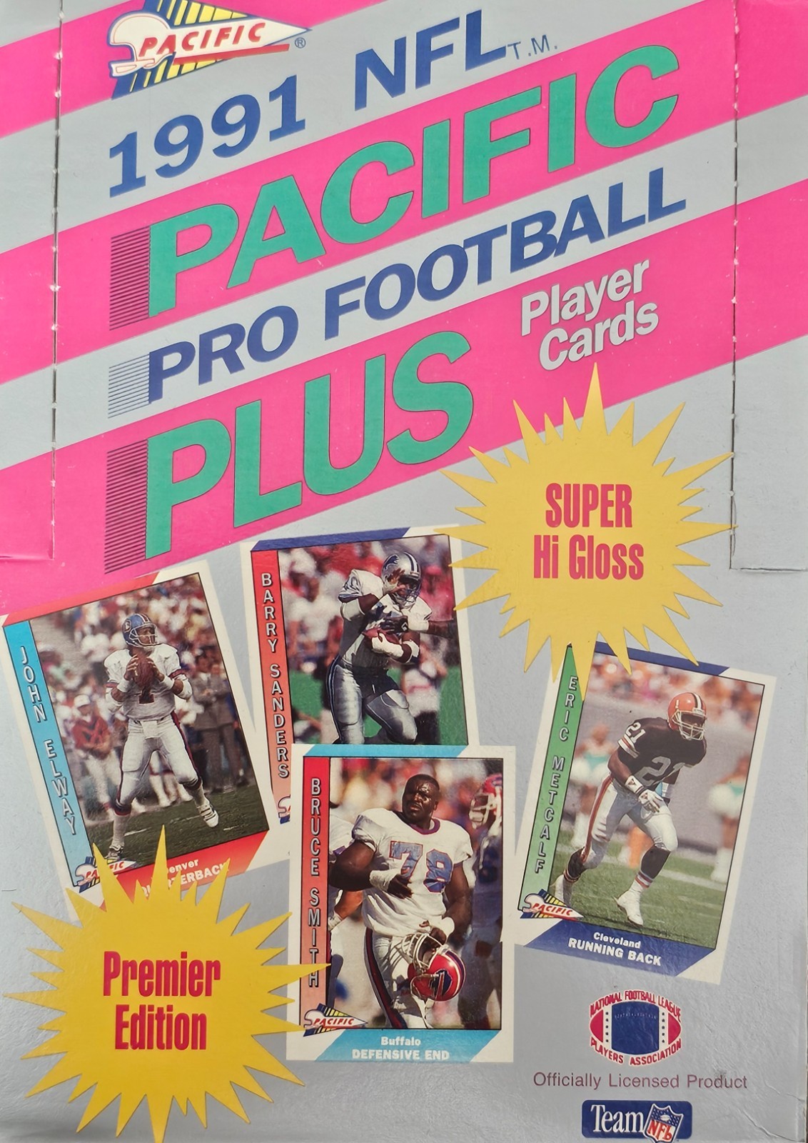1991 Pacific Football Pick A Card #1-#224