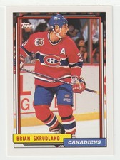 Brian Skrudland - Montreal Canadiens (NHL Hockey Card) 1992-93 Topps # 408 Mint