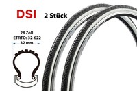 2 StüCk 28 Zoll Fahrrad Reifen 28X1 5/8X1 1/4 City Holland Bike Mantel 32-622