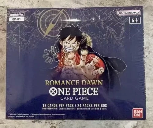 New & Sealed One Piece TCG - English OP-01 Romance Dawn Booster Box