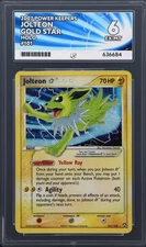 Jolteon Gold Star EX Power Keepers Holo Rare Pokemon Card 101/108 ACE 6