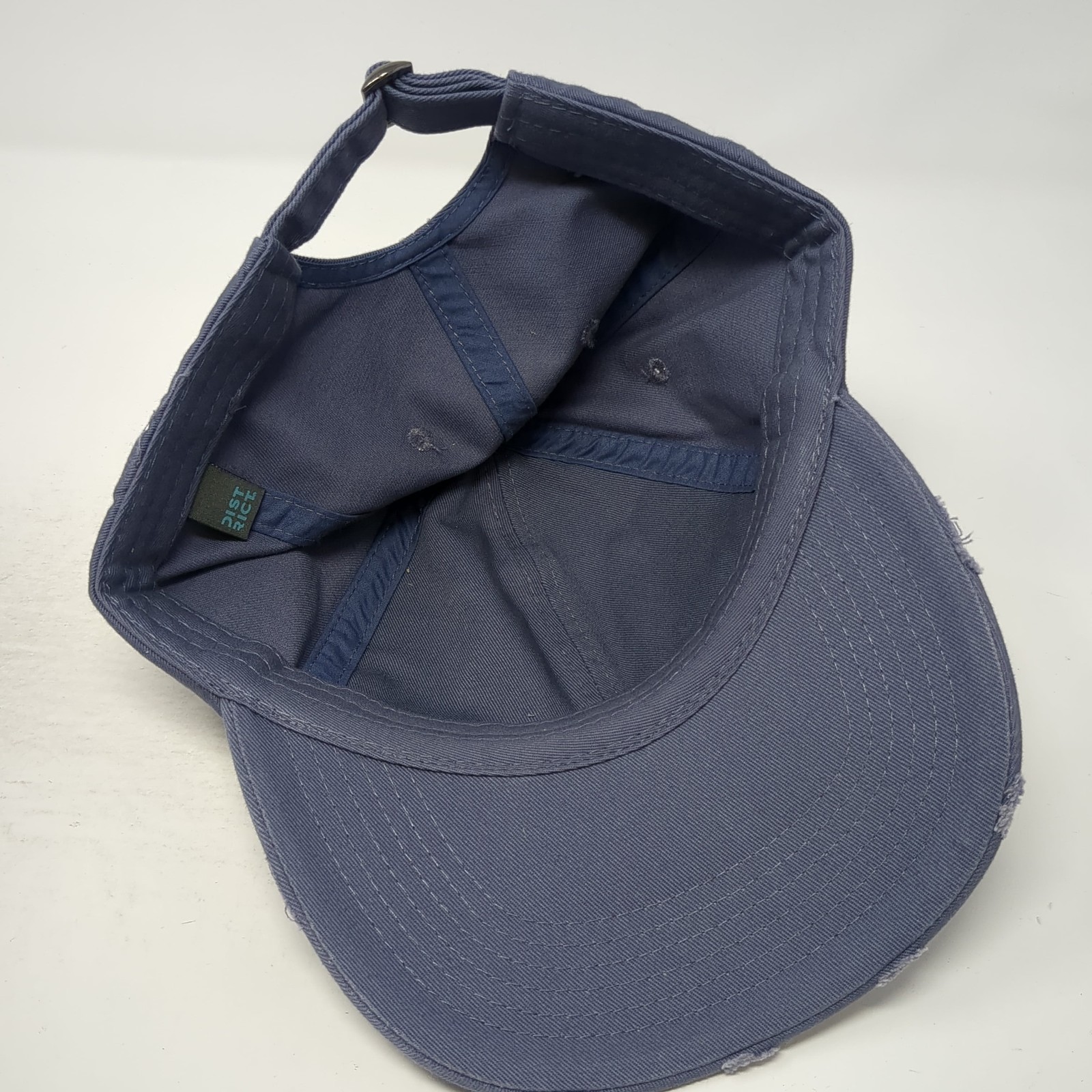 District Slideback Hat Solid Gray One Size Adjust… - image 7