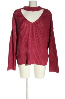 EVEN&ODD Strickpullover Damen Pullover Gr. DE 38 pink Casual-Look