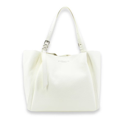 Ermanno Firenze Damentasche Shopper groß Tote Vera White