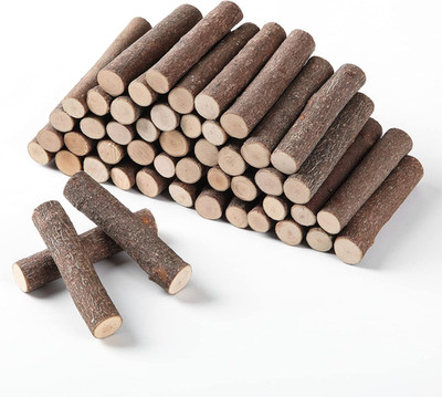 Craft Sticks, Wood Sticks Crafting Twigs Crafts Log Toy DIY Vase Fillers Pumpkin