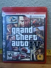 PS3 Playstation 3 Grand Theft Auto IV GTA4 Complete in Box with Manual and Map
