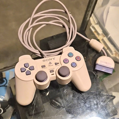Sony Analog Controller SCPH-110 Wired Gray Gamepad for PlayStation PS1 PS2
