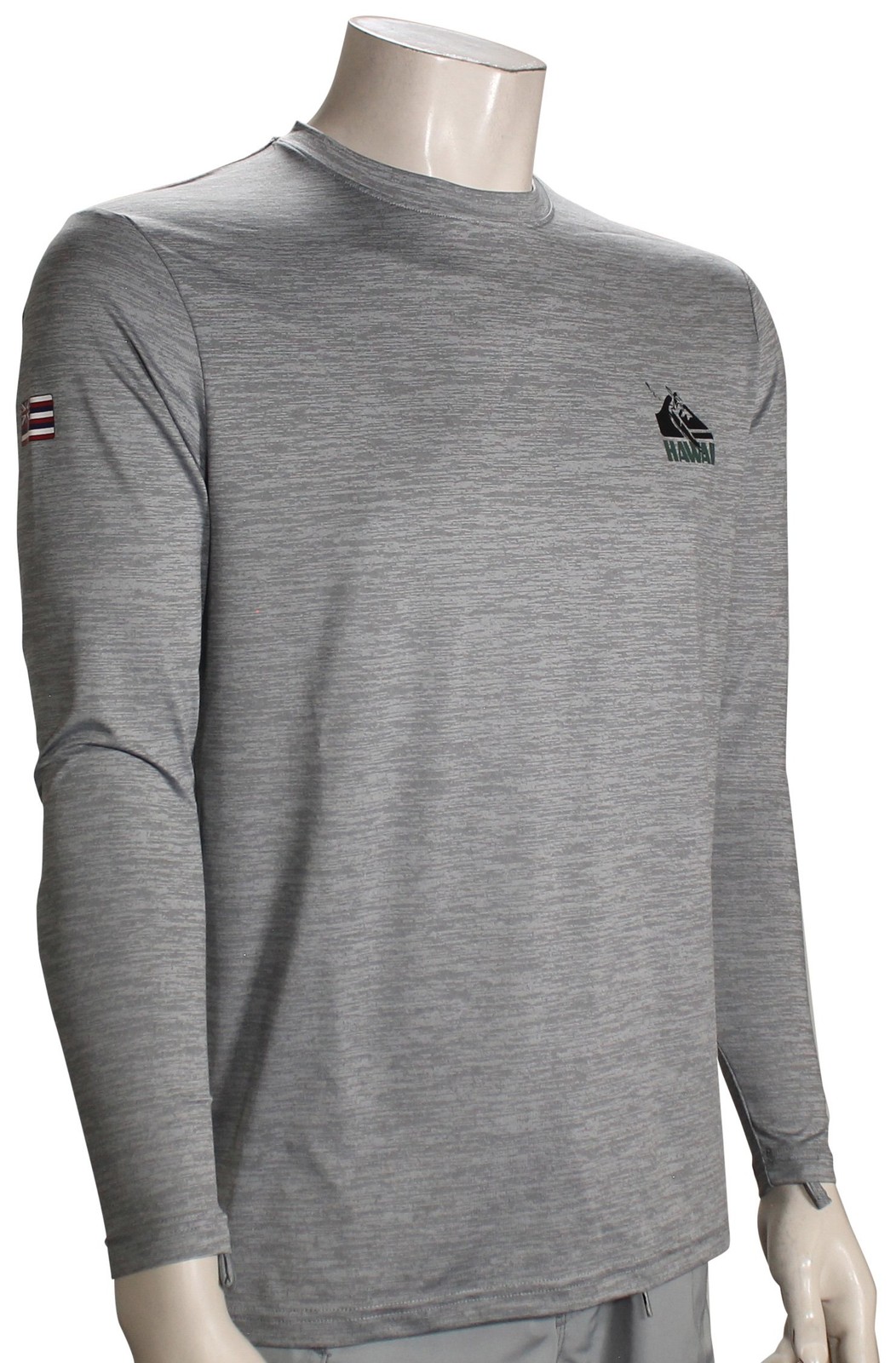 Футболка для серфинга Quiksilver Hawaii LS - Дымчато-серый Вереск - Новинка 8790₽