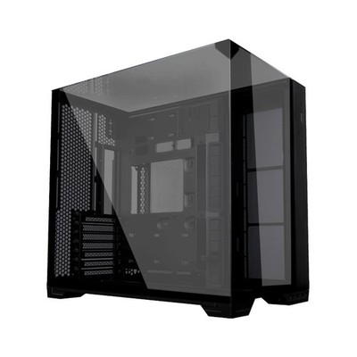 Lian Li O11 Vision Compact Black-Steel-Tempered Glass ATX Mid Tower Computer ...