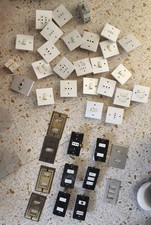 Prese Placche Interruttori Deviatori Scatola Tonda Molveno Vintage BTicino Magic