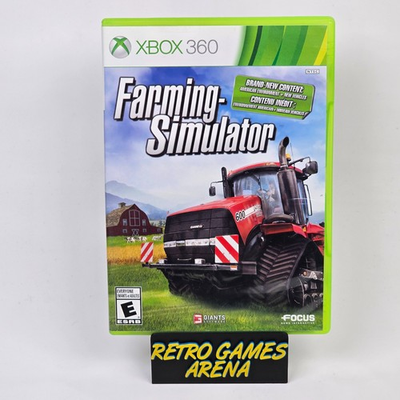 #ad #ad Farming Simulator Xbox 360 CIB COMPLETE $20.95