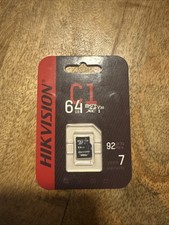 Hikvision 64GB microSDXC UHS-I Up to 100MB/s Memory Card Shockproof 3PCS 