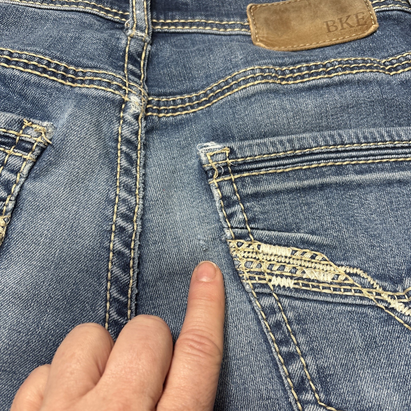 BKE Aiden Denim Jeans Mens 29x32 Fits 29 X 30 Straight Leg - View 15