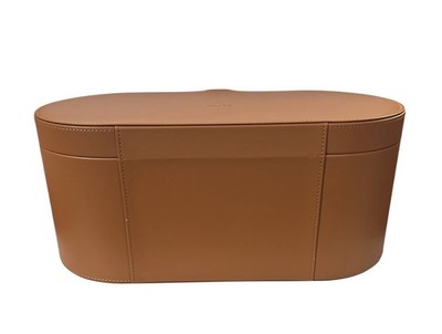 Dyson Airwrap Styler Leather Presentation Storage Case Tan