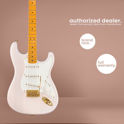Fender Squier | FSR Classic Vibe 50s | Strat Electric Guitar | White Blonde