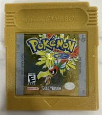 Pokémon Gold Version (Nintendo GameBoy Color, 2000)
