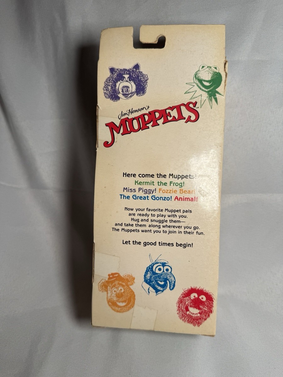 Vintage Muppets Miss Piggy Stuffed Plush Doll Figure Toy