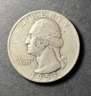 1953-D Silver Washington Quarter (Circulated) - (#4016) Very Fine Condition