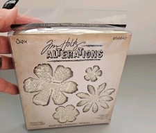 Sizzix Tattered Florals Tim Holtz Alterations Bigz Die 656640 New Opened