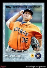 2015 Topps Update Snow Camo #US319 Will Harris FS Rookie RC 81/99 ASTROS