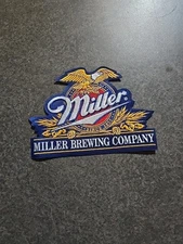 Large Miller Brewing Company Patch 7.5” x 5.5 Inch" Beer Logo Iron On