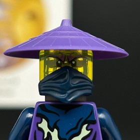 LEGO BRAND Ghost Warrior Cowler njo156 NINJAGO MINIFIGURE with weapons 70736