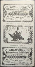 Molnar Stamp Postal History Dealer Ad 1876 Expo Ticket Austinburg OH 1978