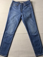 Levi's Wedgie Skinny Women's 25 High Rise Button Fly Denim Jeans 26x26