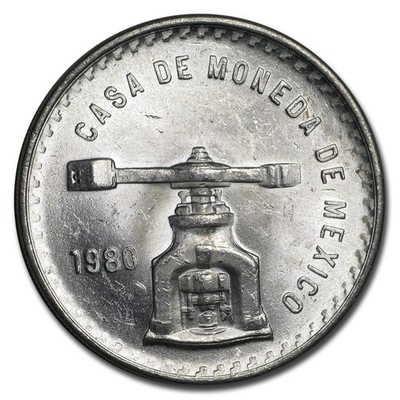 1980 Mexico 1 oz Silver Onza Balance Scale BU (Type V) | eBay