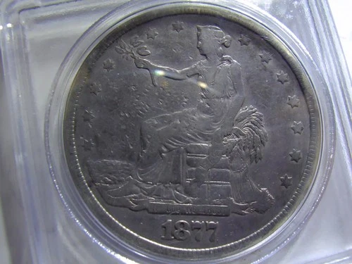 1877 trade dollar, VG+
