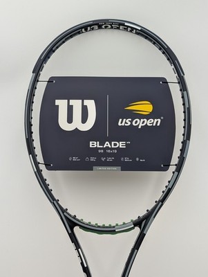 New US Open 2025 Wilson Blade 98 V9 Tennis Racquet unstrung Grip 4