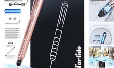 Engraving Pen, USB Rechargeable Cordless Rotary Tools, Professional Rose Gold