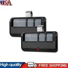 2 Pack 893MAX For LiftMaster 3 Button Remote Control Garage Door Opener