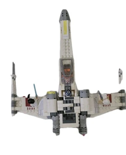 LEGO Star Wars X-Wing Fighter 4502 Complete Set 563 Pieces Luke Skywalker R2-D2