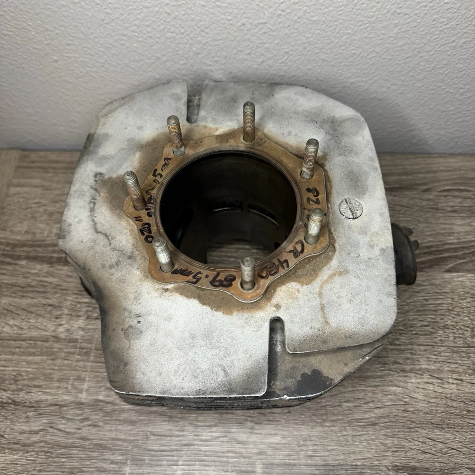 82 83 Honda CR480R cilindro jarra perforada 0,020”/0,5 mm más de 89,5 mm motor extremo superior Foto 4 de 4