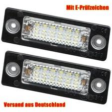 2X LED Kennzeichenbeleuchtung Nummernschild für VW T5 Caddy Passat Touran Golf