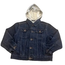 Children's Place Youth Size Small 5/6 Dark Wash Denim Jacket Jean