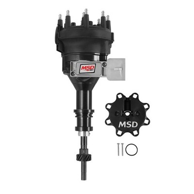 MSD Ignition 84563 Pro-Billet Distributor Black for Ford 5.0L