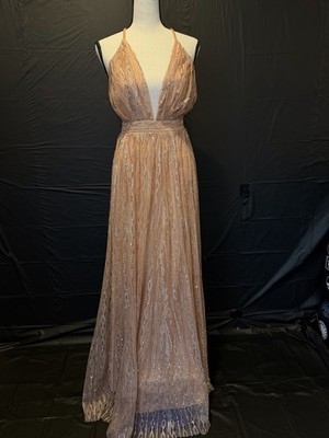 luxxel gold dress Axel Sequin Mini Dress Gold main image 0