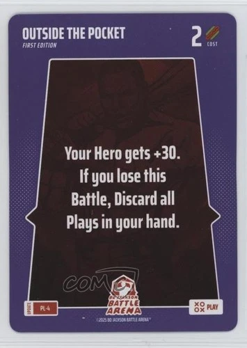 2024 Bo Jackson Battle Arena TCG Alpha Edition Play Cards It\'s Gonna Cost Ya