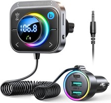 96W Car Bluetooth 6.0 FM Transmitter PD 60W