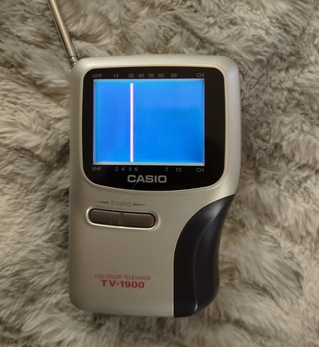 Vintage Casio Portable Color Tv 2.7” Color LCD Picture Ti-STN Tv