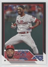 2023 Topps Update Black 56/72 Edmundo Sosa #US2 0c3
