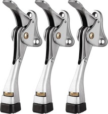 3 Pack Door Stoppers, 4 inch Kickdown Door Stops, Heavy Duty Door Stoppers fo...