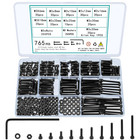 765 Pcs M3 Screws Bolts and Nuts Assortment Kit, Small Hex Socket Head Cap Screw