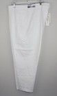 ALFRED DUNNER Allure Women's White Pull-on Dress Pants Plus SZ 20W Stretchy NWT